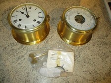 Schatz Glasenuhr Royal Mariner mechanisch Glasenschlag + Compensated BarometerZZ