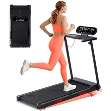 Small Spaces Walking Pad Treadmill, 0.6-10MPH