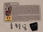 Vintage GI Joe BATS B.A.T.S. 1986 V1 Accessory Weapon Backpack File Card Lot