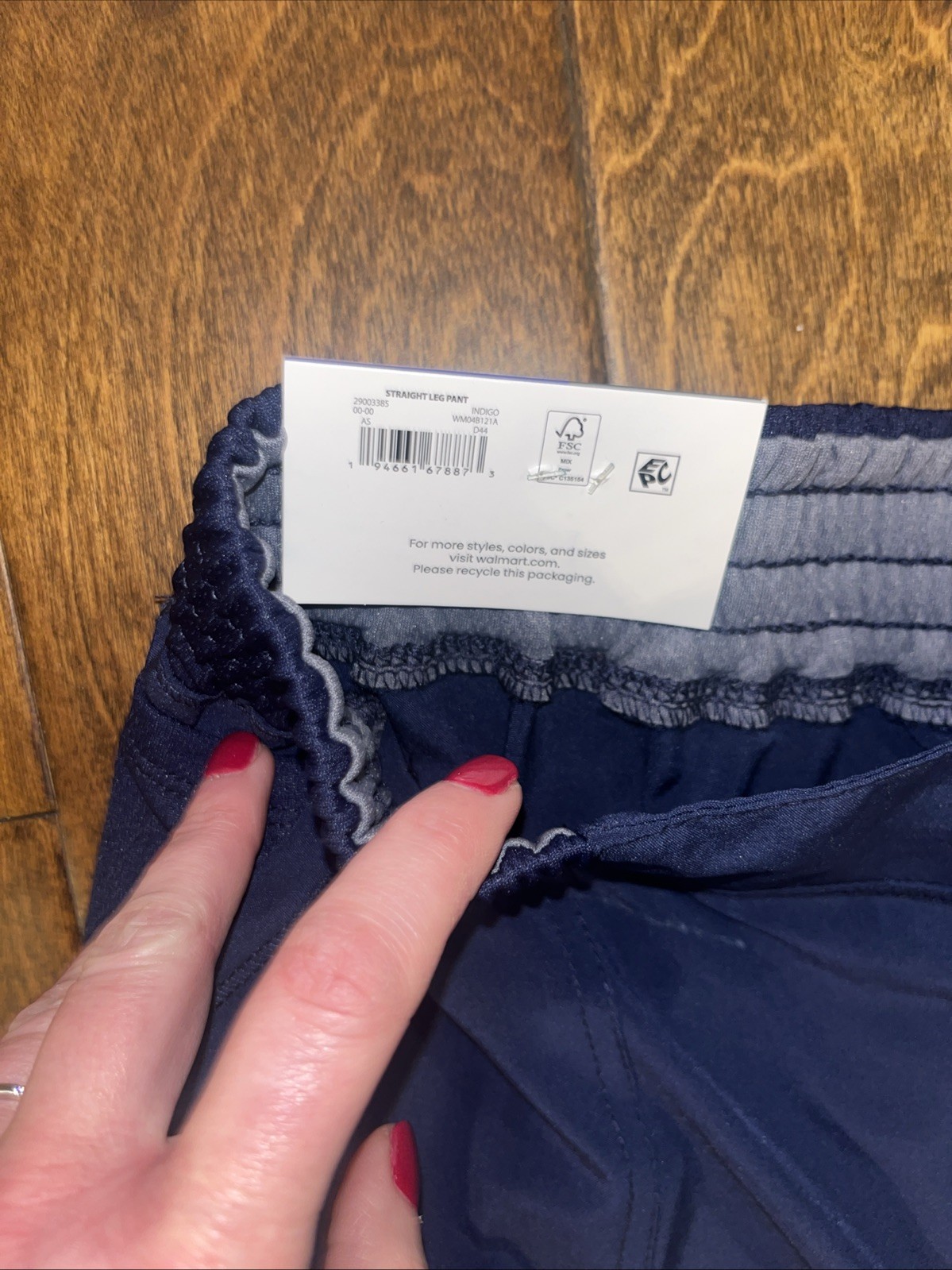 Scrubstar Women's Scrub Pant Sz 3XL Electric Blue Core Essential Stretch NEW thumbnail 2