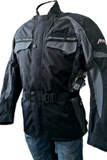 Roleff Akuma Touring Motorrad Textiljacke grau