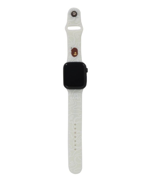 A Bathing Ape Bape Neon Camo Watch Band Apple Watch band M White