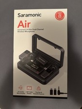 Brand New Never Used Saramonic Air Dual-Channel Wireless Microphone System.
