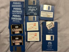 Commodore Amiga Floppy Disc 6 Games Bundle UNTESTED 399