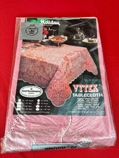 Good Housekeeping Holiday Vytex Decorative Tablecloth 70in Round