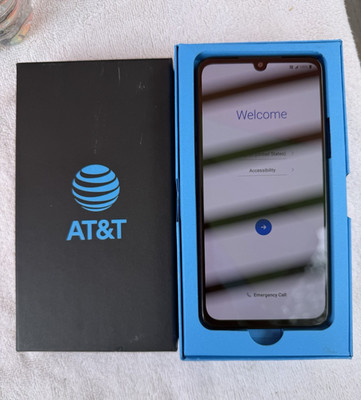 LG G8X ThinQ 128GB Aurora Black AT&T Touchscreen Smartphone LM-G850UM
