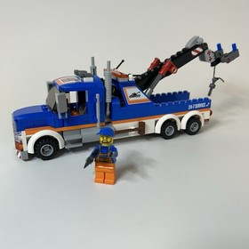 Lego City Tow Truck 60056 Complete Set w/ Instructions NO BOX - Retired