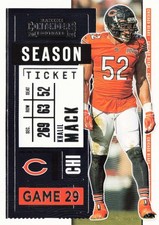 2020 Panini Contenders #81 Khalil Mack