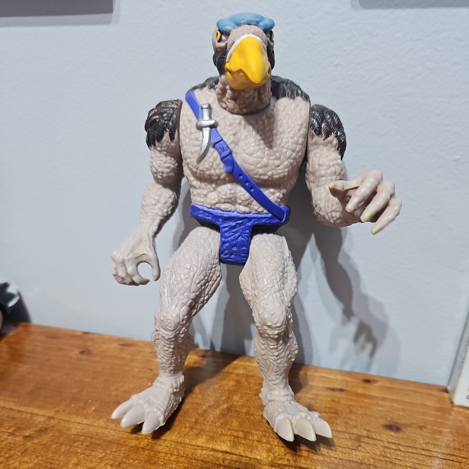 Vintage 1985 LJN Thundercats Vulture Man Action Figure Evil Mutant (A4)