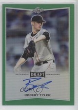 2016 Leaf Metal Draft Green Prismatic 5/7 Robert Tyler #BA-RT1 Auto 0b2