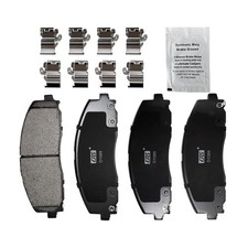 Front Ceramic Brake Pad Set for Chrysler Dodge Jeep Wrangler Volkswagen Ram C/V