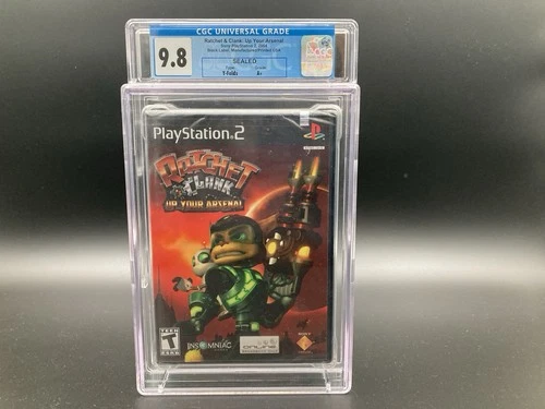 Ratchet & Clank: Up Your Arsenal • CGC 9.8 A+ • 1st Print • PlayStation 2