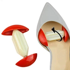 2 Pcs Shoes Stretchers - Adjustable Mini Height Width Extenders, Plastic High...