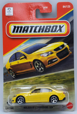 2026 Matchbox Yellow Holden VF Commodore SSV HTF #84
