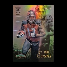 2014 Panini Certified Mike Evans Retro Gold Mirror /25 Rookie