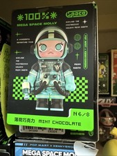 POP MART Mint Chocolate Special AUTHENTIC MEGA SPACE MOLLY 100 Series 2