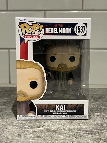 Funko Pop! Rebel Moon Kai 1537 With Soft Protector Charlie Hunningham
