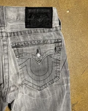 TRUE RELIGION MEN JEANS RICKY MEN JEANS  SIZE-31X32