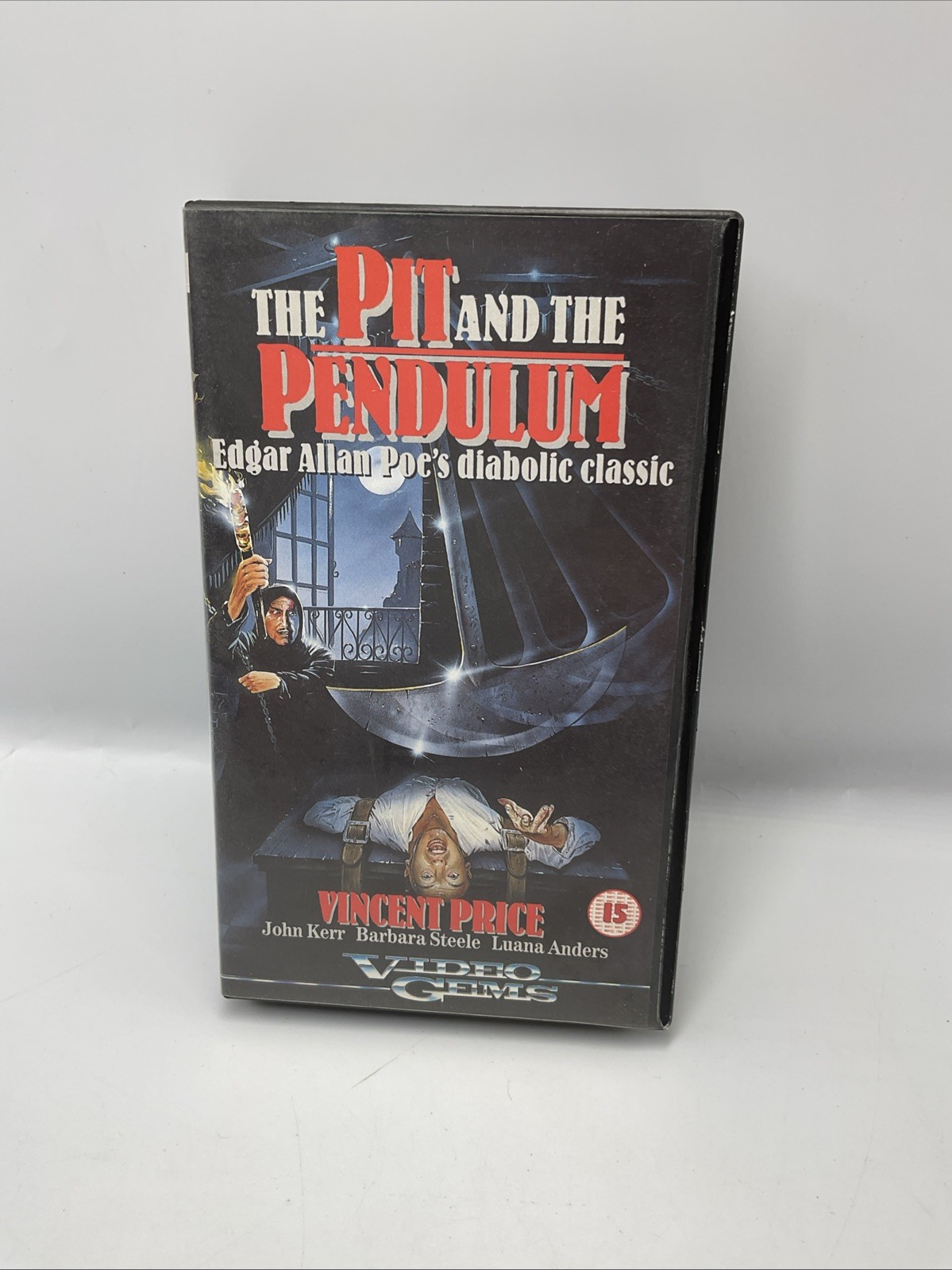 The Pit and the Pendulum VHS Vincent Price Roger Corman - Guild Home Video 1987