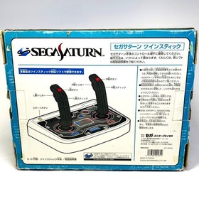 Sega Saturn Twin Stick HSS-0151 Controller HSS-0154 OPEN Box for Virtual-On