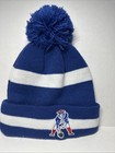 New England Patriots NFL Pompom New Era Beanie Skull Cap NWOT