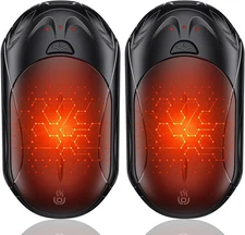 Hand Warmers Rechargeable, 2 Pack Electric Hand Warmer, Reusable Portable Pocket
