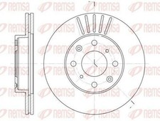 2x REMSA Disque de frein Avant pour HONDA CIVIC V Hatchback (EG) 242mm 6369.10