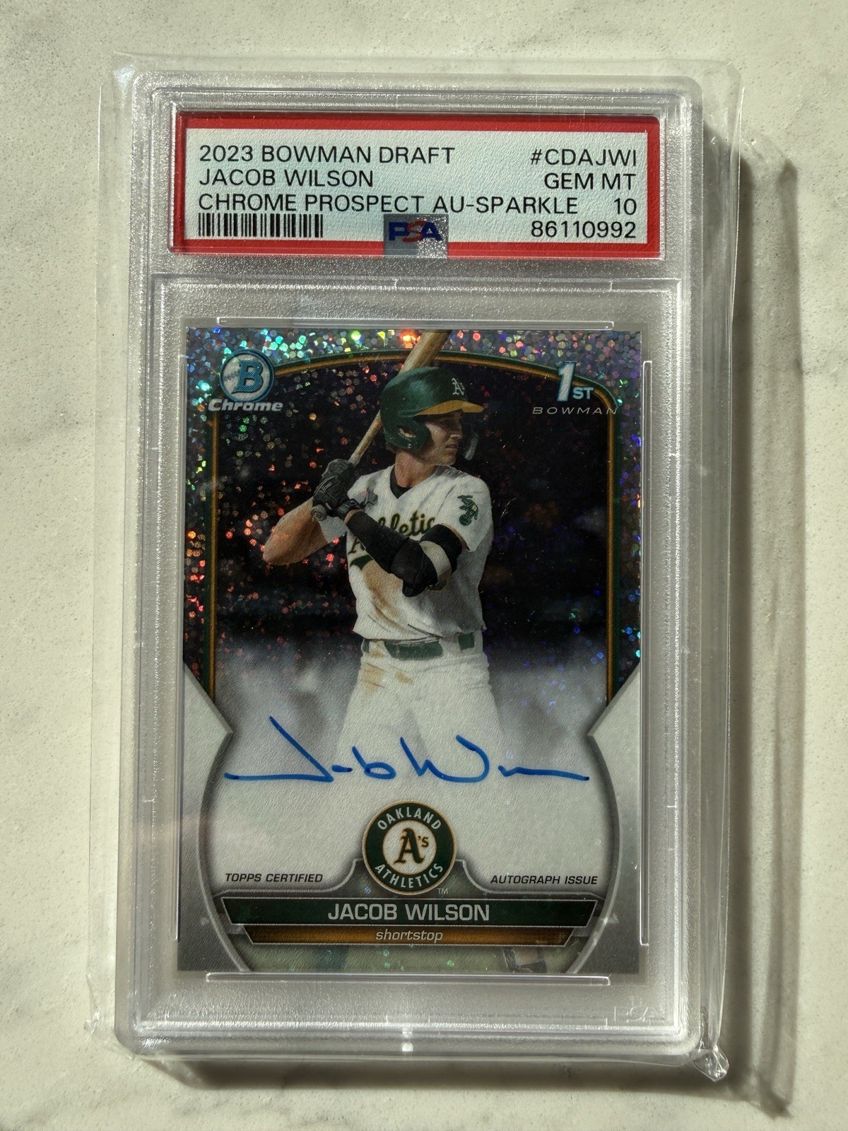 100 Most Watched Jacob Wilson Cards as MLB Prodigy Breaks Out