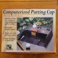 Computerized Putting Cup Auto ball Return