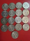 Roll of Kennedy 1/2 Dollars $18.50 Face 40% Silver 17 Coins