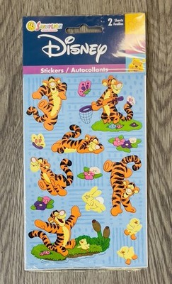 Vintage 2004 Winnie the Pooh Tigger Disney Sandylion Acid Free Sticker Pack