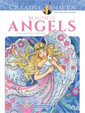 Image of Creative Haven Beautiful Angels Coloring Book (Paperback or Softback)