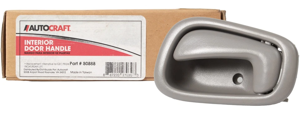 Autocraft Left Interior Door Handle Fits 1998-1999 Chevrolet Prizm Part ID 80888 Foto 3 de 4