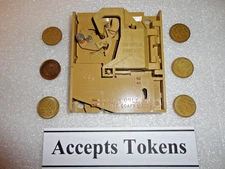 Token Coin Mech's For Pinball, & Arcade Games, Tested with 6 Tokens Included
