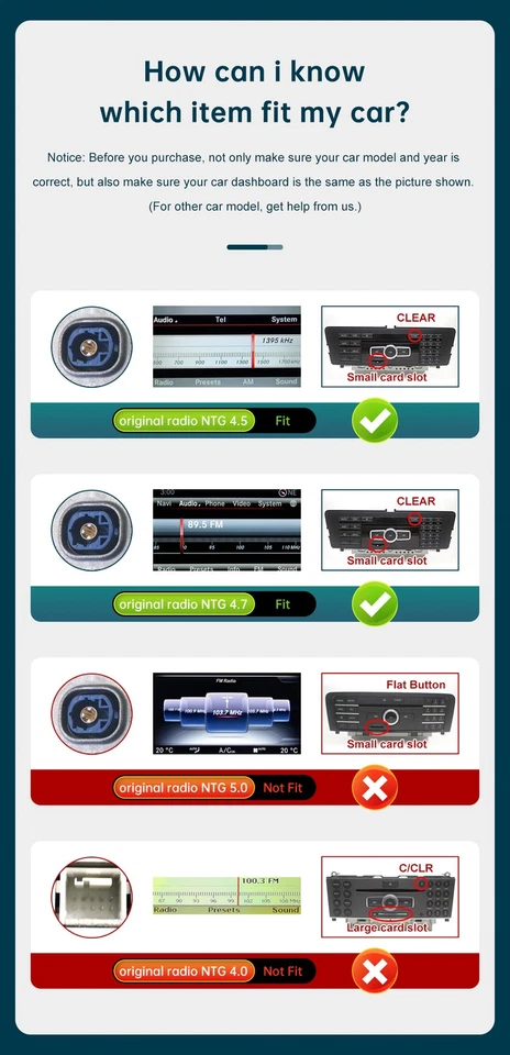 Wireless CarPlay Android Auto Interface für Mercedes Benz ClS W218 2011-2015 - Bild 3 von 4