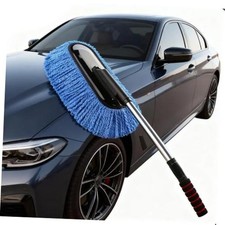 Car Duster Exterior, 30 Inch Car Duster Interior with Extendable Pole