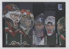 2003 ITG Be A Player Memorabilia Manny Fernandez Dwayne Roloson Josh Harding q2l