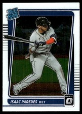 Isaac Paredes 2021 Donruss Optic #77 Tigers MLB READ FREE SHIPPING AutographDen