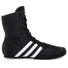 ADIDAS BOXSCHUHE BOX HOG 2 SCHWARZ BOXEN BOXERSTIEFEL BOXING BOOTS RING SHOES