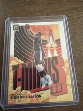 2021-22 Panini Donruss Optic T-Minus 3, 2, 1 Zion Williamson #1 Pelicans