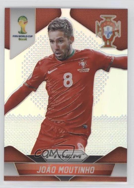 2014 Panini Prizm World Cup Silver Prizm Joao Moutinho João Moutinho #158 0j4n