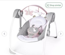 Ingenuity Portable Baby Swing Flora the Unicorn