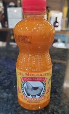 RARO DEL MOLCAJETE *ENORME* 9+ onzas mexicanas 🇲🇽 Habanero Hot 🔥 Salsa
