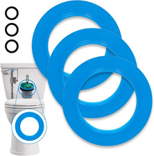 3-Pack Flush Valve Seal for American Standard  Eljer Toilets, Upgraded Silicone