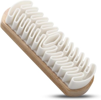 Suede Cleaning Brush, Nubuck & Suede Stain Remover, Brush with Lotus Wood Handle
