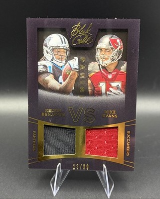 2014 Panini Black Gold #VS-BE Kelvin Benjamin/Mike Evans Dual Jersey 13/99