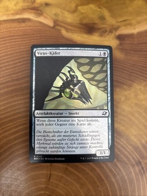 Virus-Käfer Magic The Gathering Foil C0124 EOE