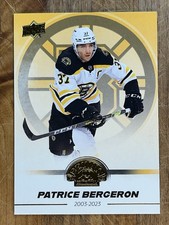 2023-24 Upper Deck Boston Bruins Centennial #89 Patrice Bergeron