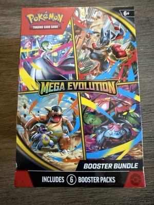 mega evolutions booster box 6 pack PRE-ORDER] Pokémon TCG: [ME01] Mega Evolution Booster Bundle – Torch Nest main image 1