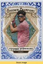 2025 Upper Deck Goodwin Champions Royal Blue Yovanny Rodriguez #42 READ 1t9x